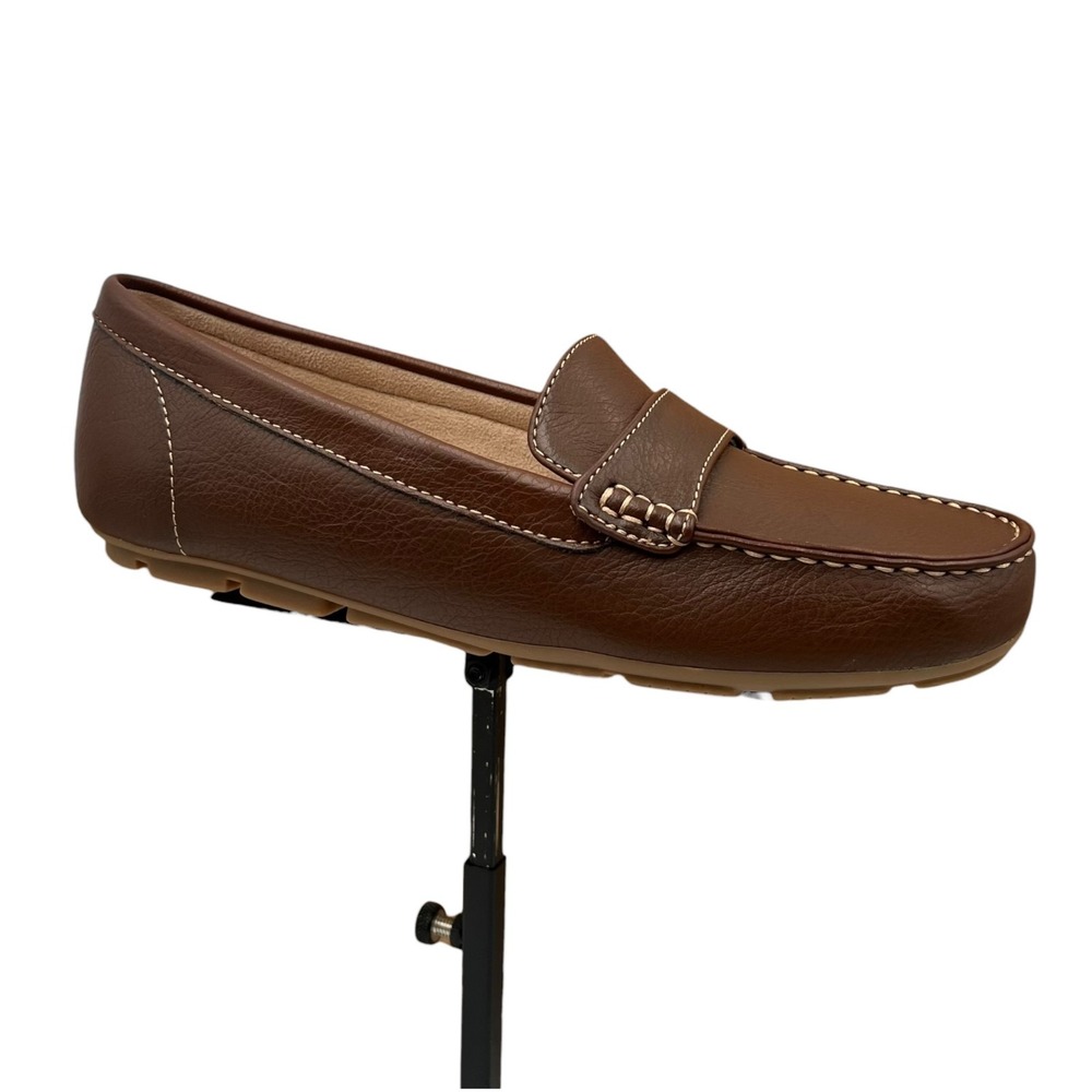 Soul Naturalizer Women's Seven Slip-on Moccasin Loafer Size 9 Cinnamon Brown